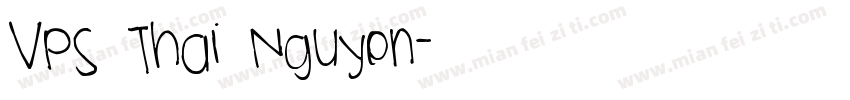VPS Thai Nguyen字体转换